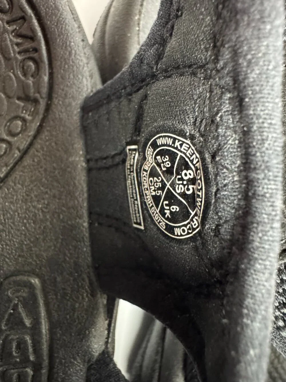 Keen Men's Black Outdoor Sandal